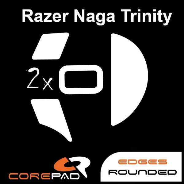 Corepad Skatez Mouse Feet for Razer Naga Trinity