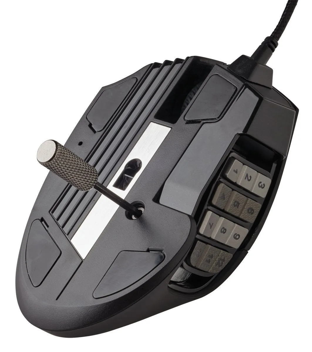 Corsair Scimitar Pro RGB Optical MOBA/MMO Gaming Mouse Black