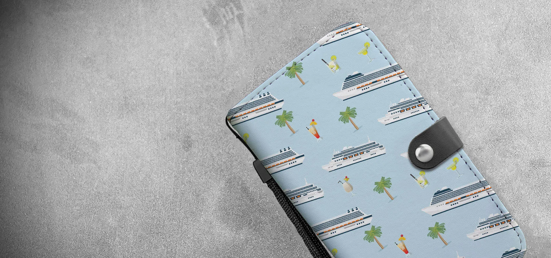 Cruise Lovers Phone Wallet Case