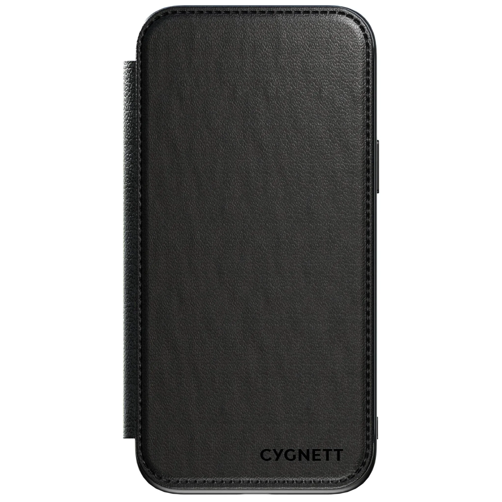 Cygnett MagWallet Leather Wallet Case for iPhone 15 Series Black