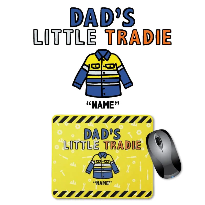 Dad's Little Tradies🚧 - Personalised Mouse Pad