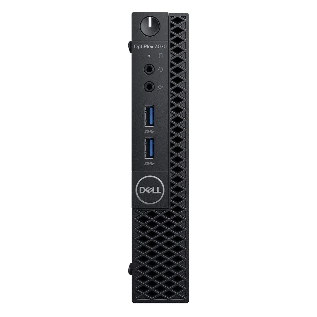 Dell OptiPlex 3070, Micro Desktop, Intel Core i5-9500T, 2.2GHz, 8GB RAM, 256GB SSD, Windows 10 Pro - Grade A Refurbished