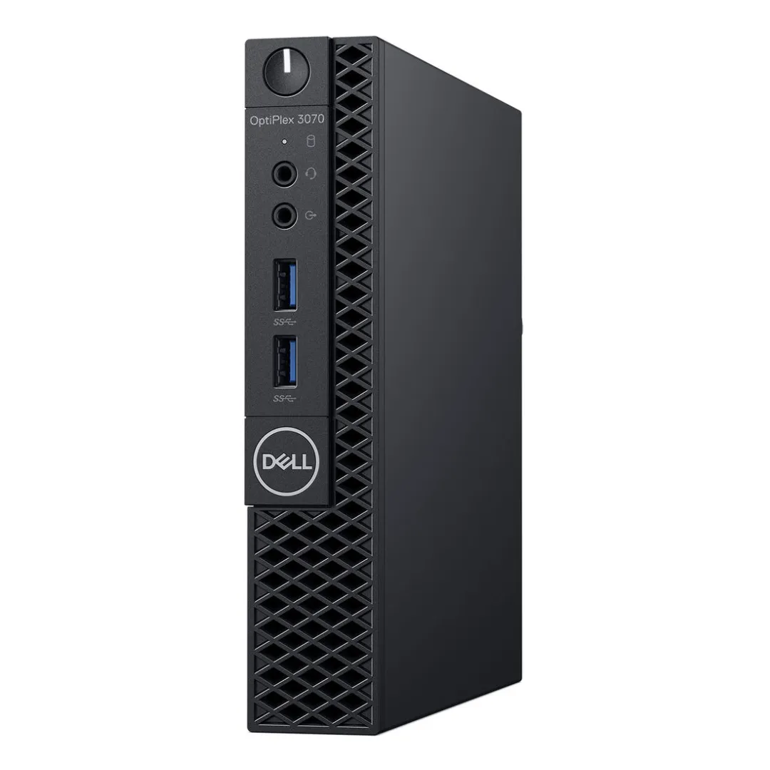 Dell OptiPlex 3070, Micro Desktop, Intel Core i5-9500T, 2.2GHz, 8GB RAM, 256GB SSD, Windows 10 Pro - Grade A Refurbished