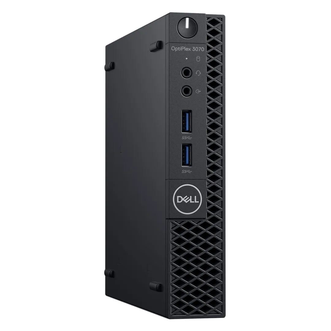 Dell OptiPlex 3070, Micro Desktop, Intel Core i5-9500T, 2.2GHz, 8GB RAM, 256GB SSD, Windows 10 Pro - Grade A Refurbished