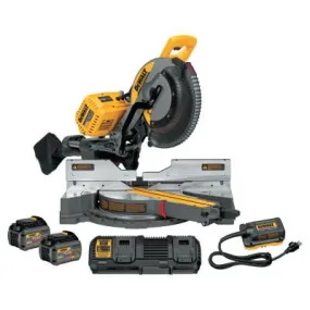 DeWalt® FLEXVOLT 12" 120V Max Double Bevel Compound Sliding Miter Saw Kits, DHS790AT2