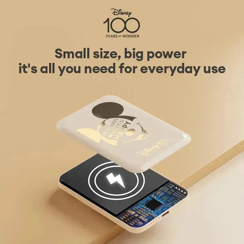 Disney 100 Years Anniversary Fast Charging Power Bank