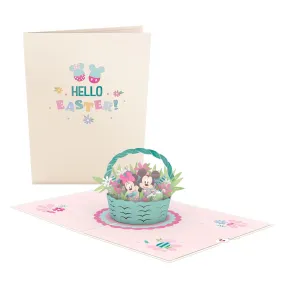 Disney's Mickey & Minnie Hello Easter Pop-Up Card