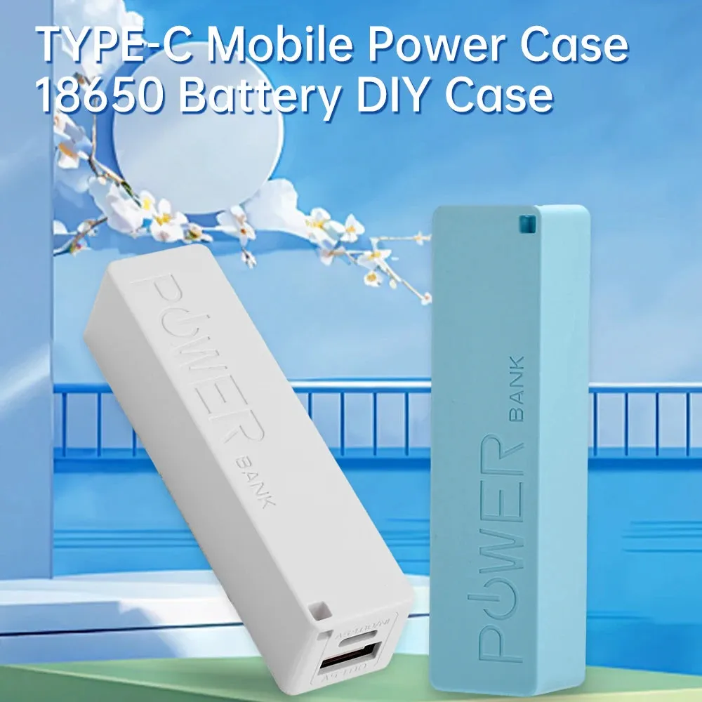 DIY 18650 Power Bank Case – Portable USB Charger Kit