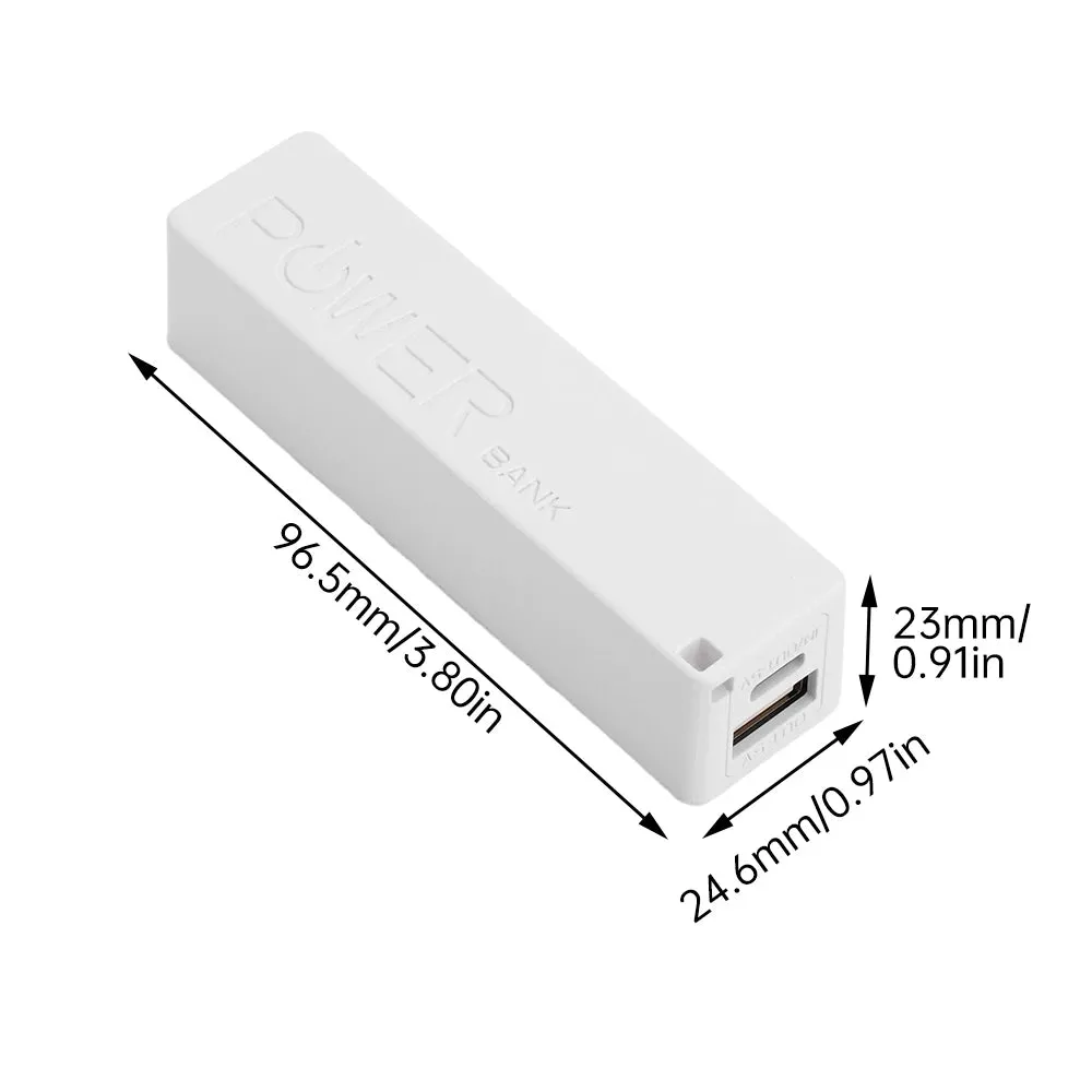 DIY 18650 Power Bank Case – Portable USB Charger Kit