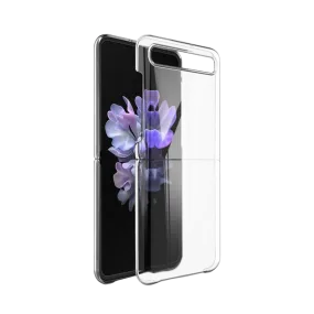 DOORMOON Samsung Galaxy Z Flip Crystal Flip Case Clear