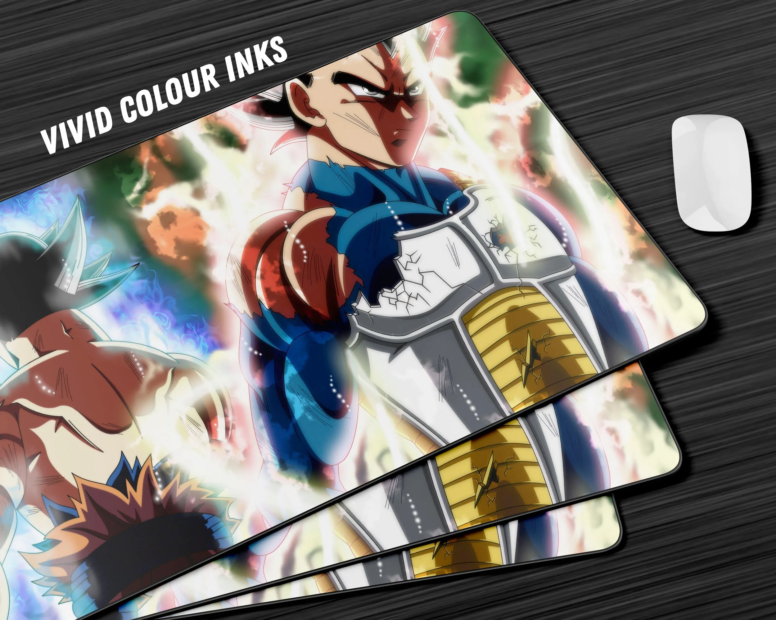 Dragon Ball Goku Vegeta Power Surge Gaming Mouse Pad