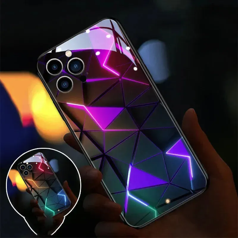 Dustproof Tempered Glass Protective Mobile iPhone Case