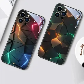 Dustproof Tempered Glass Protective Mobile iPhone Case