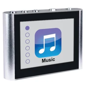 Eclipse V180 8GB MP3 USB 2.0 Digital Music/Video Player w/1.8 LCD (Silver)