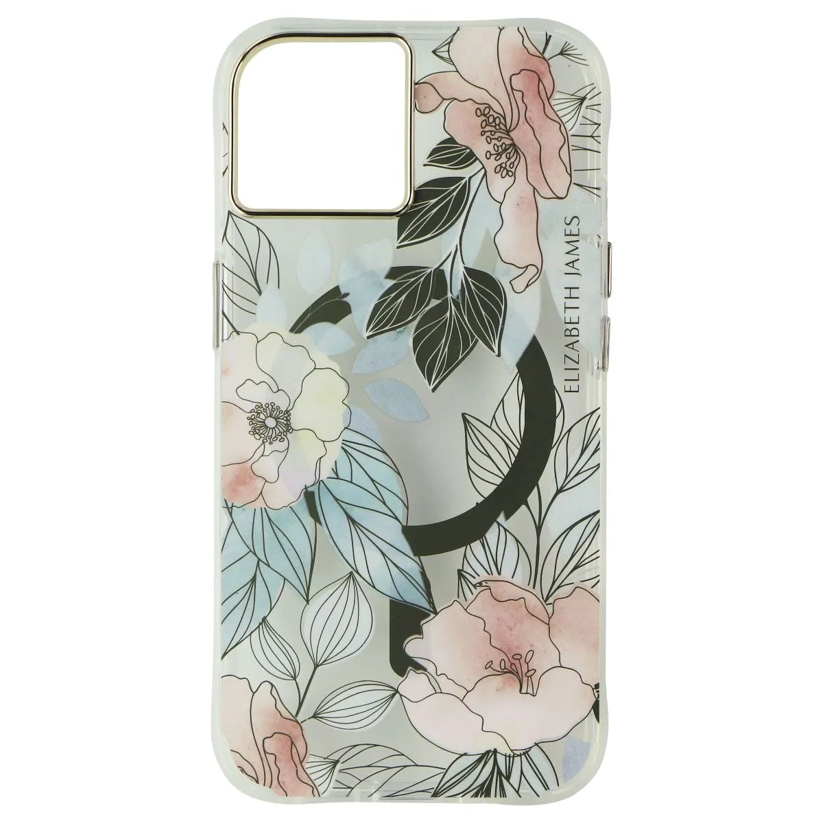 Elizabeth James Case for MagSafe for iPhone 14/13 - Blooms in Bordeaux