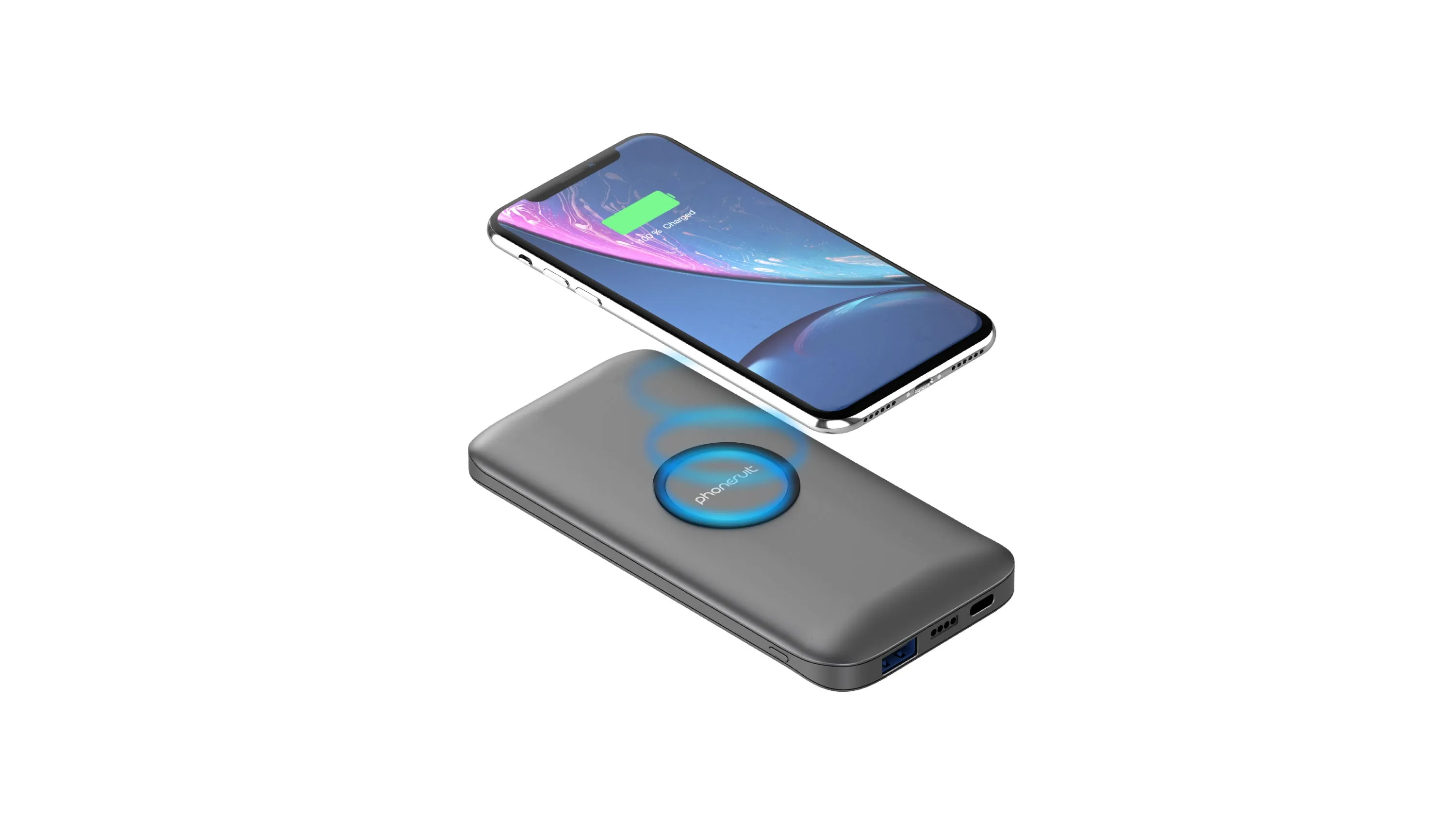 Energy Core Wireless Station | Charging Dock & Portable Power Bank | 10,000mAh