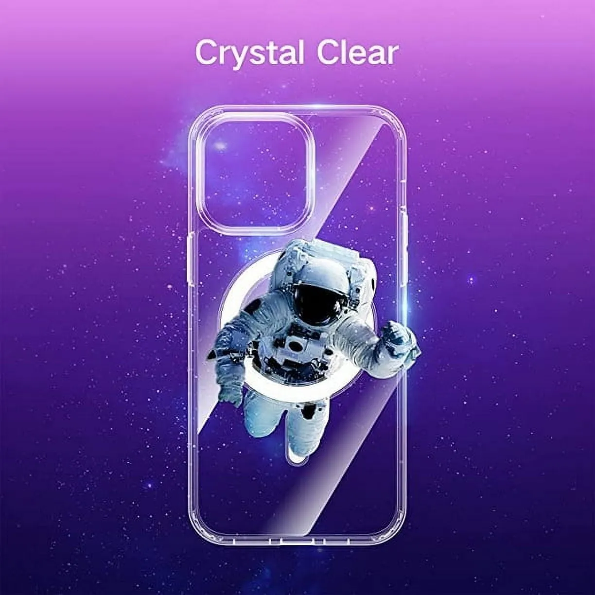 Entronix Apple iPhone 12/12 Pro Case - [Magnetic-Compatible] Crystal Clear - Sturdy