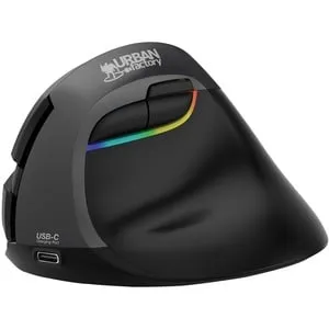 Ergo Pro Vertical Ergonomic Mouse Wireless 2.4Ghz. Bleutooth & Wired Mouse - For Right Handed