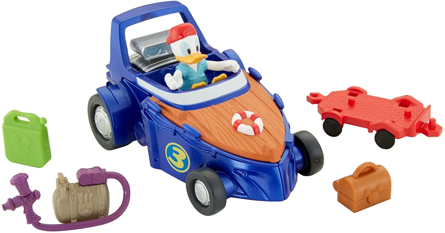 Fisher-Price Disney Mickey & the Roadster Racers, Donald's Cruiser Transforming Playset