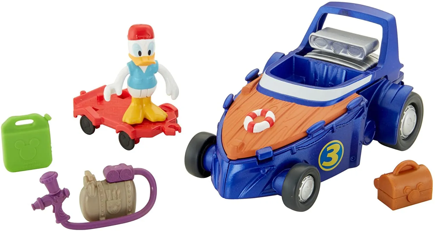 Fisher-Price Disney Mickey & the Roadster Racers, Donald's Cruiser Transforming Playset