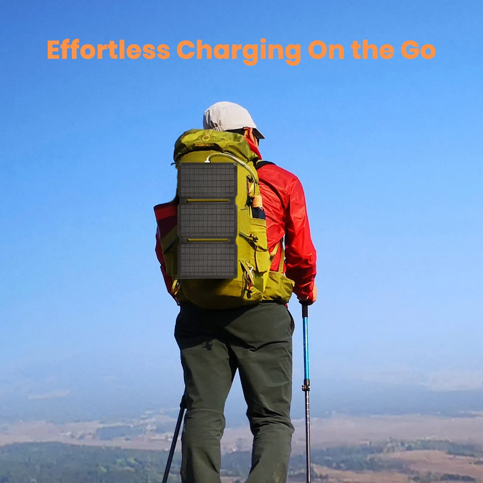 FlexSolar® E15 Portable USB Solar Phone Charger | 15W Official Refurbished