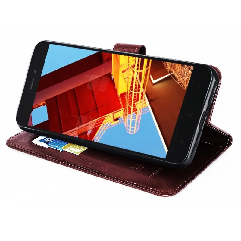 Flip leather Case For Xiaomi Redmi Go 5.0" Soft TPU For Xiaomi Redmi Go Case Phone Back Cover For Xiaomi Redmi Go Case