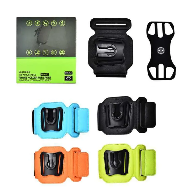 For 4.5-7 inch Phone Sports Removable Bag, Style: Wristband(Green)