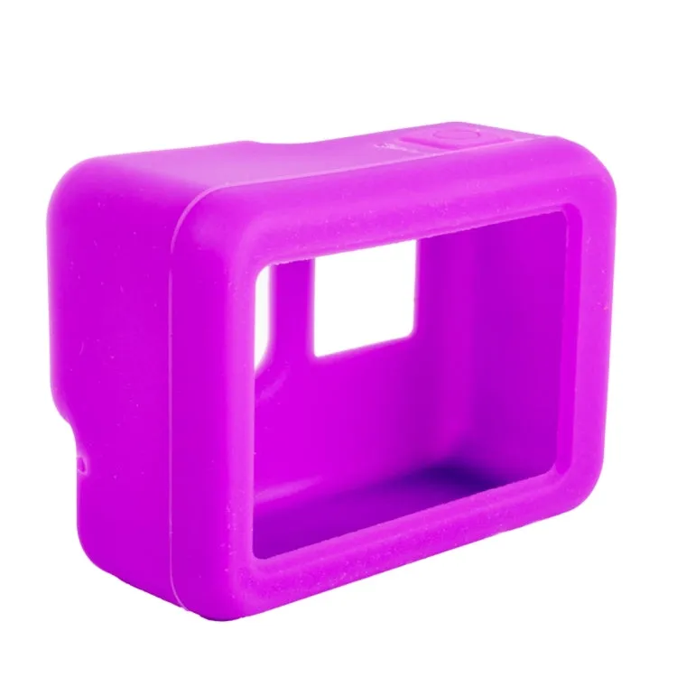 For GoPro HERO5 Silicone Housing Protective Case Cover Shell(Purple)