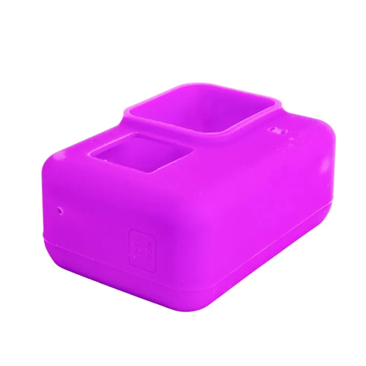 For GoPro HERO5 Silicone Housing Protective Case Cover Shell(Purple)