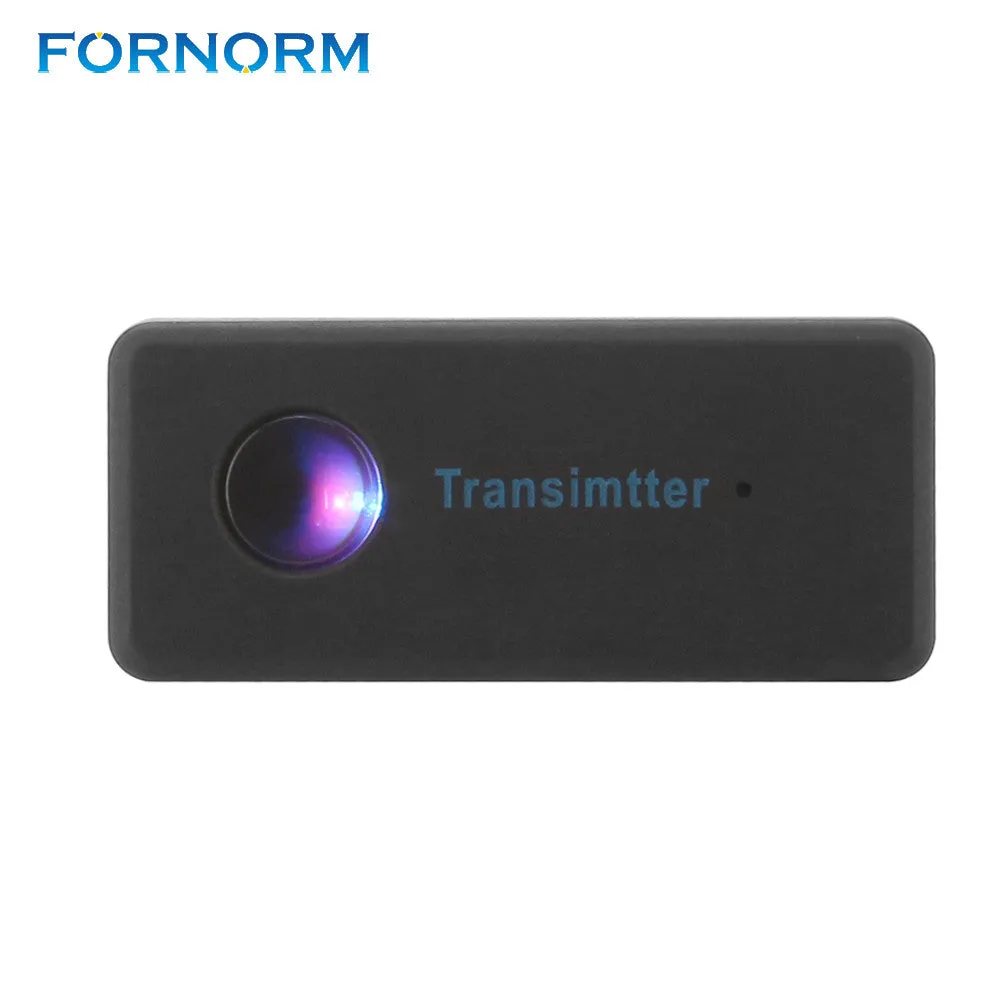 FORNORM Portable 2.4GHz Wireless Bluetooth3.0 A2DP 3.5mm Stereo Music Audio Bluetooth Transmitter Sender Dongle Adapter