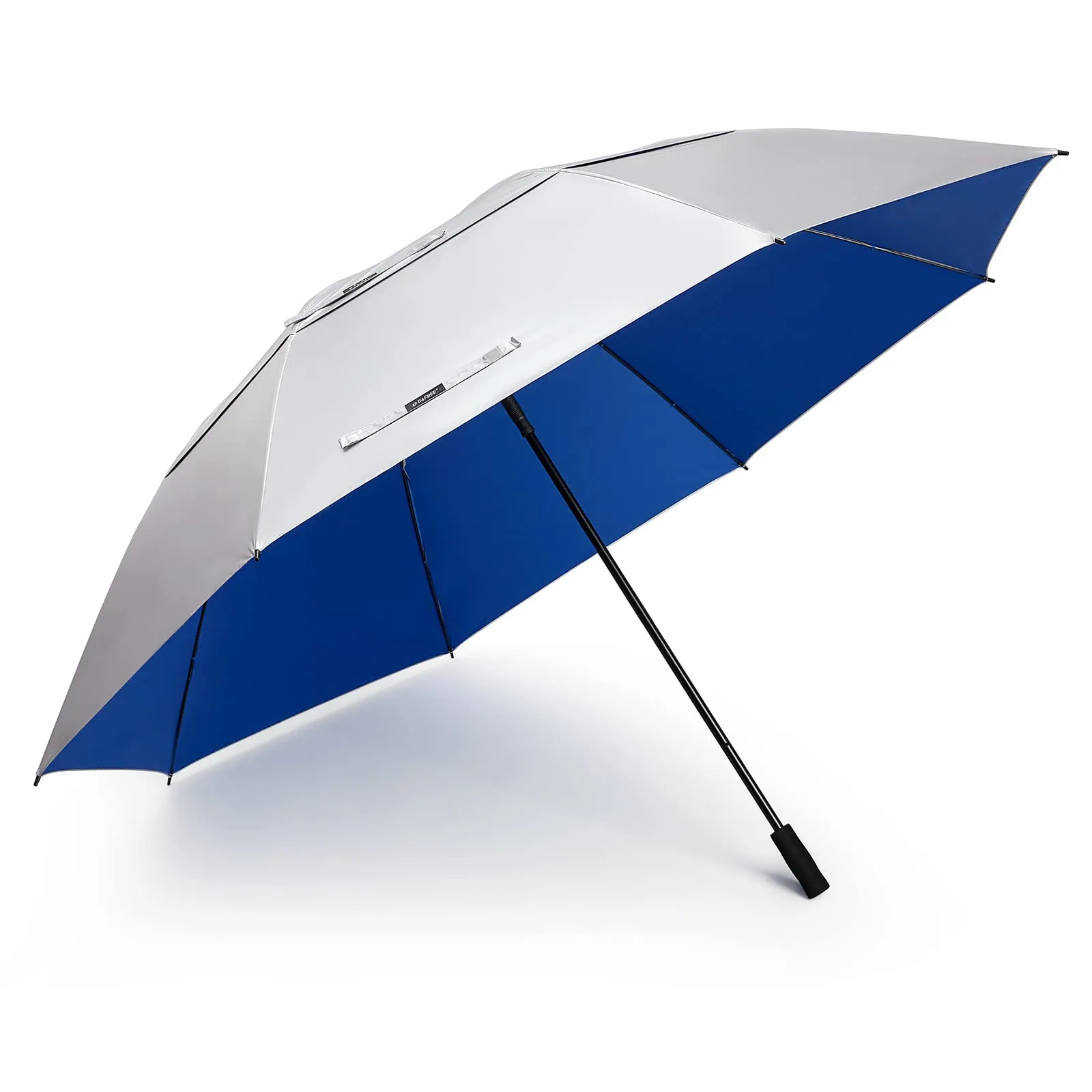 G4Free 80 Inch 6.6 Ft Double Canopy Vented Windproof Stick Family Umbrella