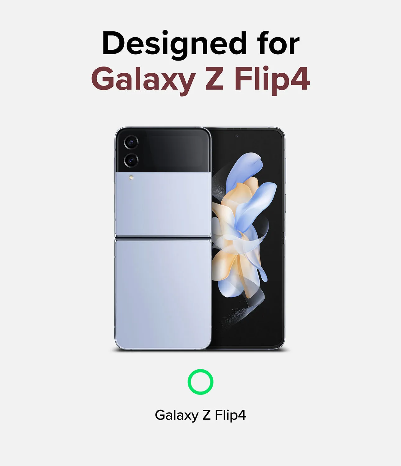 Galaxy Z Flip 4 Case | Slim Ring Hinge