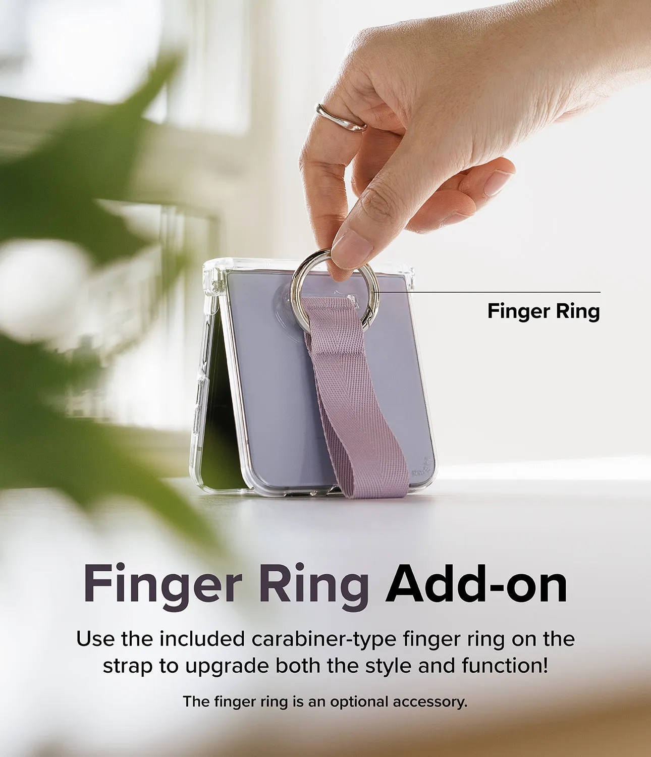 Galaxy Z Flip 4 Case | Slim Ring Hinge