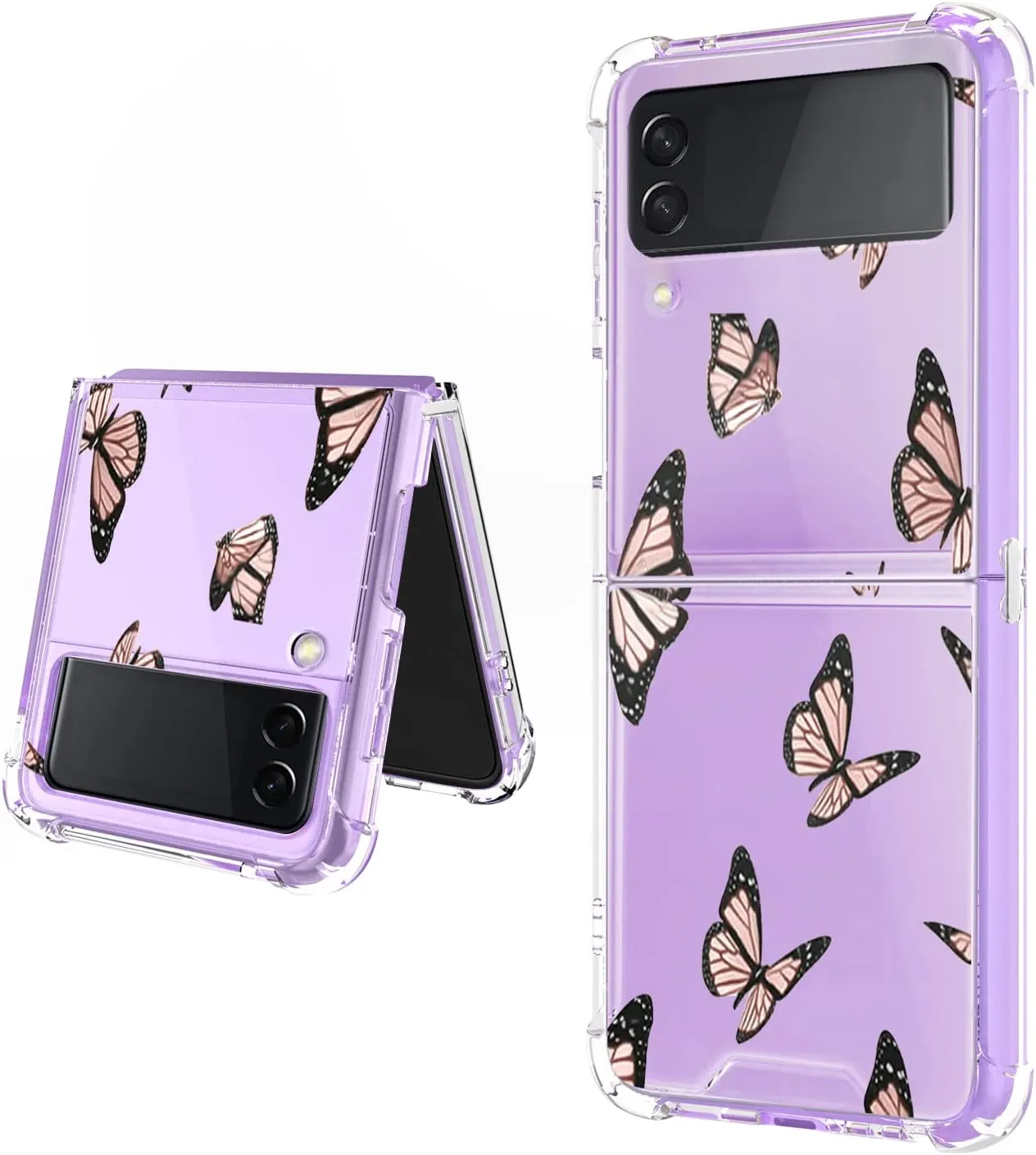 Galaxy Z Flip 4 Crystal Soft TPU Bumper Protection Cover