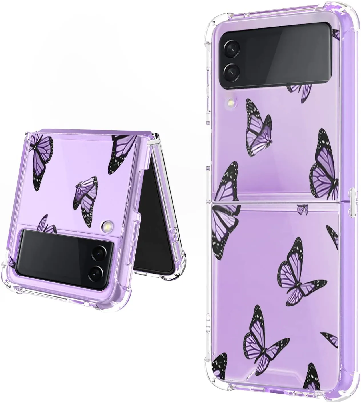 Galaxy Z Flip 4 Crystal Soft TPU Bumper Protection Cover