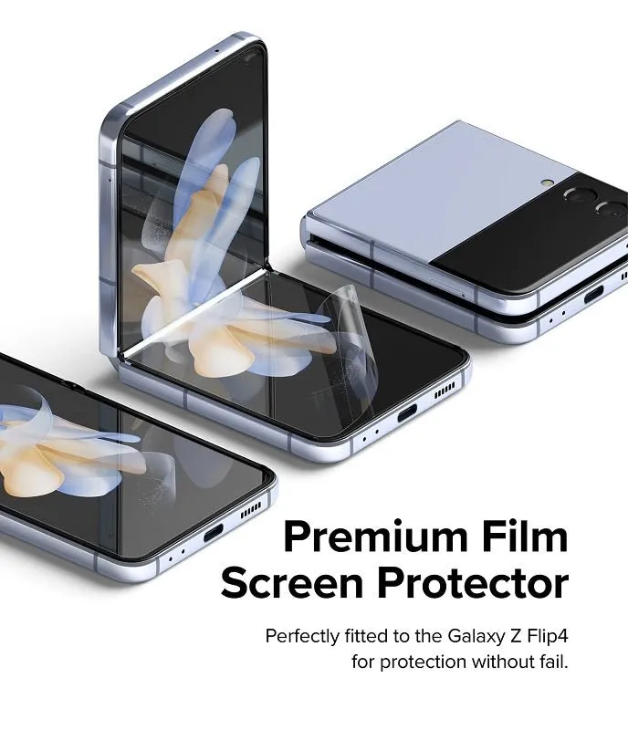 Galaxy Z Flip 4 Dual Easy Film Screen Protector by Ringke