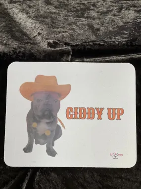 Giddy Up - mouse pad