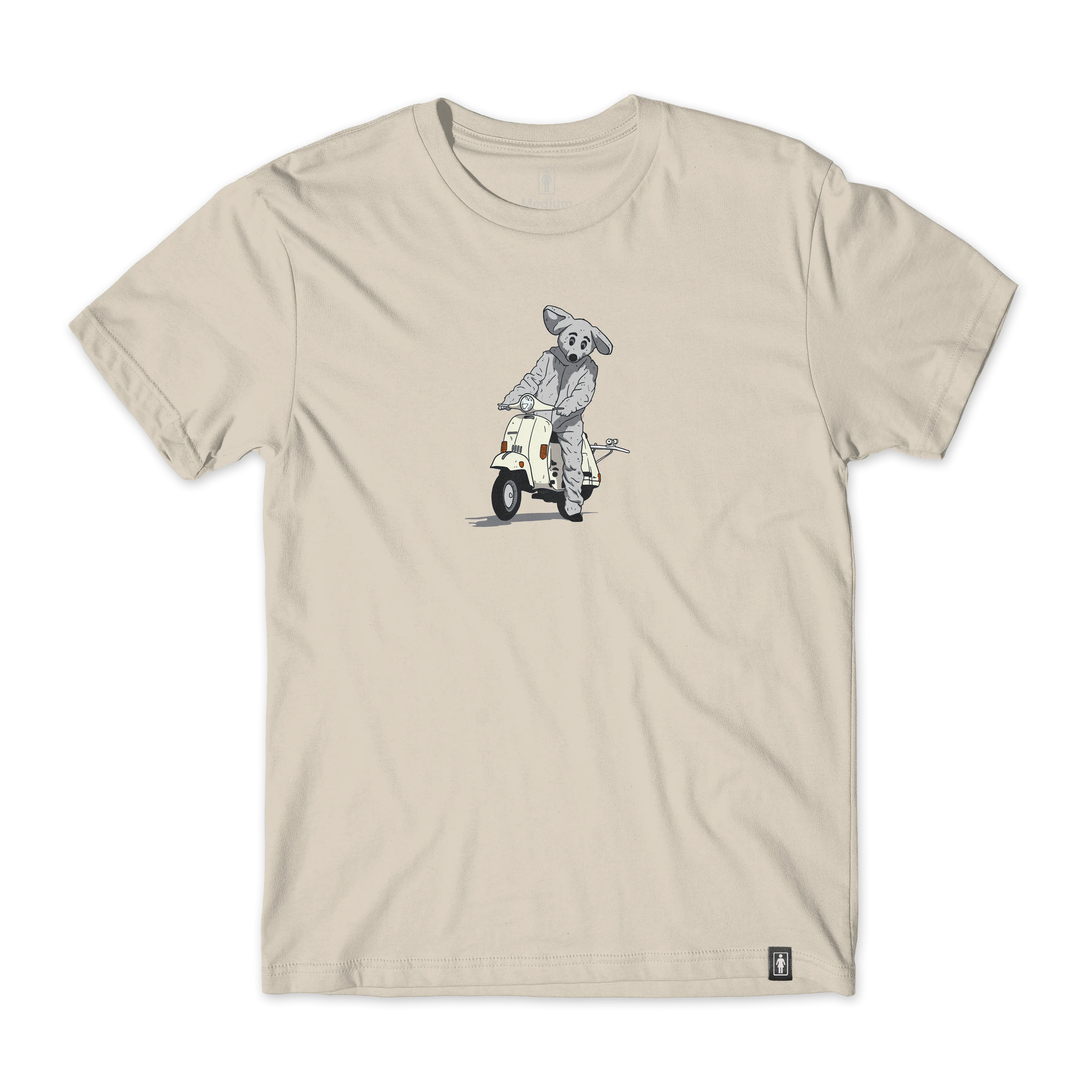 Girl Mouse Tee Sand