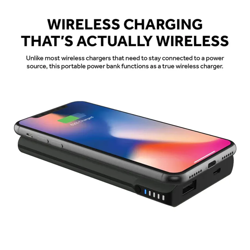 Griffin Reserve Wireless Charging Power Bank 5000mAh