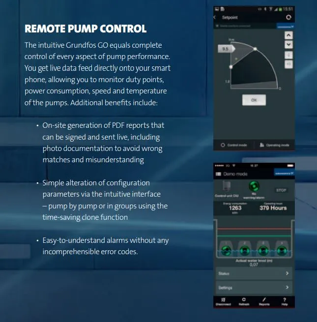 Grundfos Go Communications Interface MI301 IOS/Android