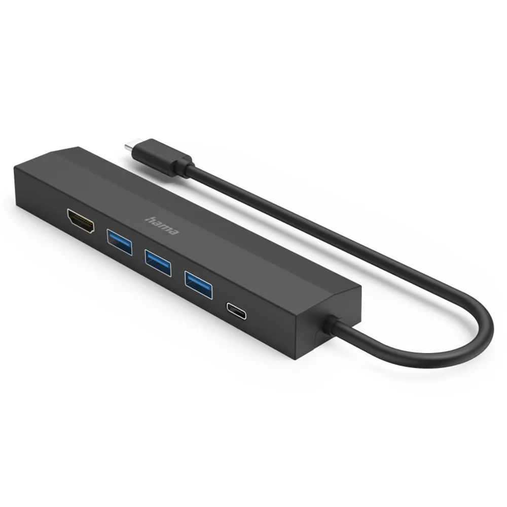 Hama USB-C Multiport Hub - Black | 505484