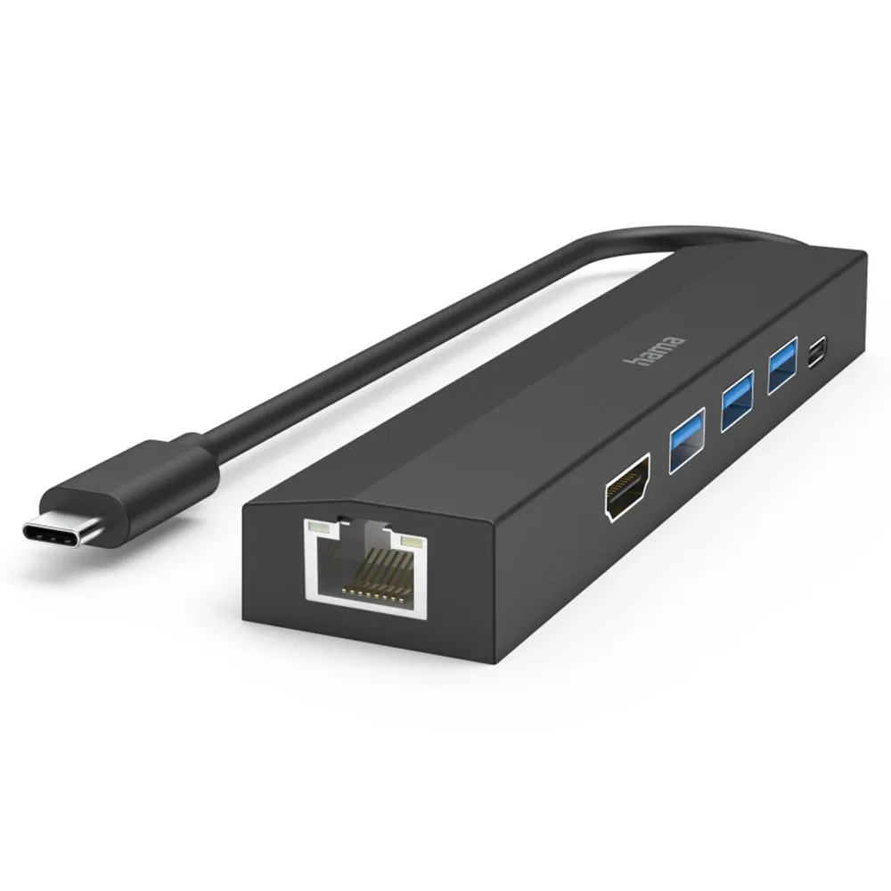 Hama USB-C Multiport Hub - Black | 505484