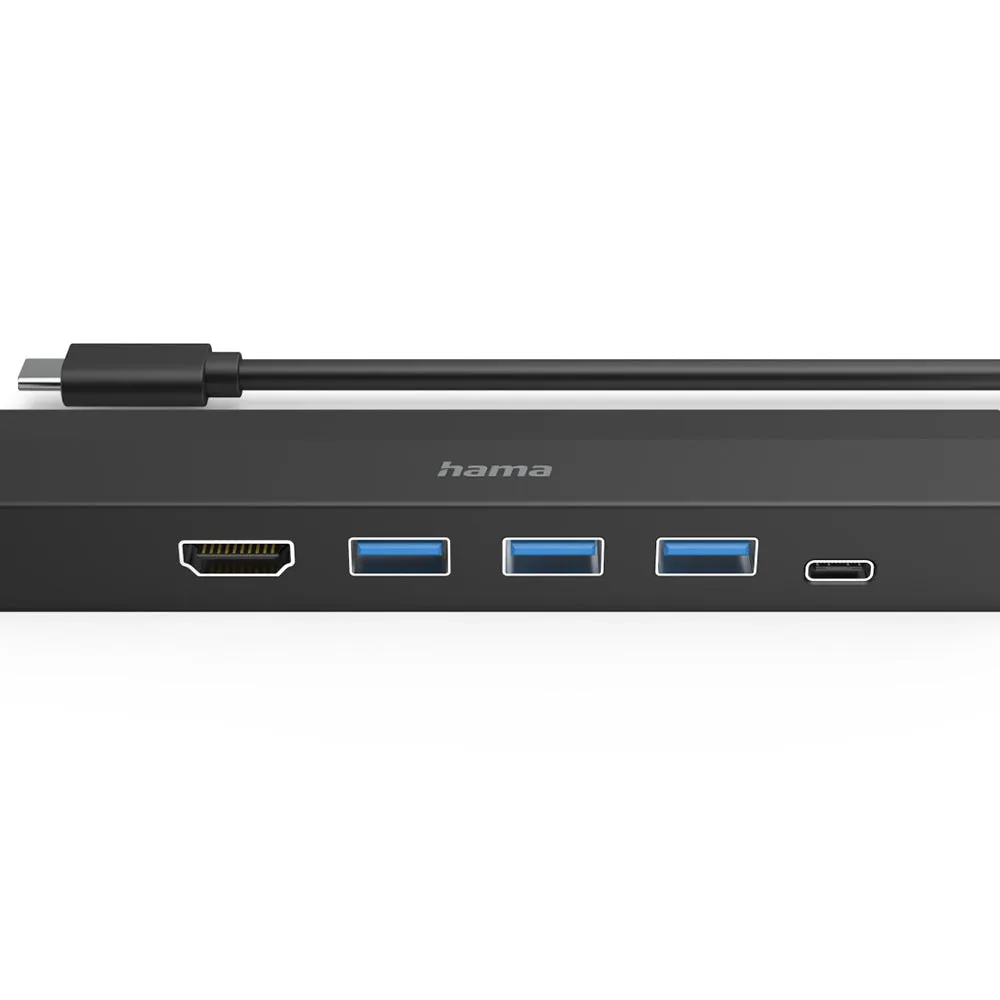 Hama USB-C Multiport Hub - Black | 505484