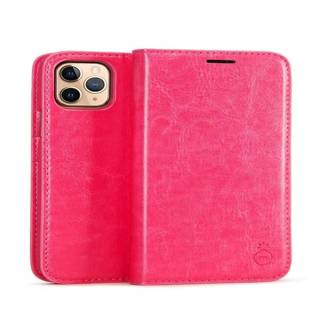 Handmade Genuine Leather Flip Cases Cover For iPhone