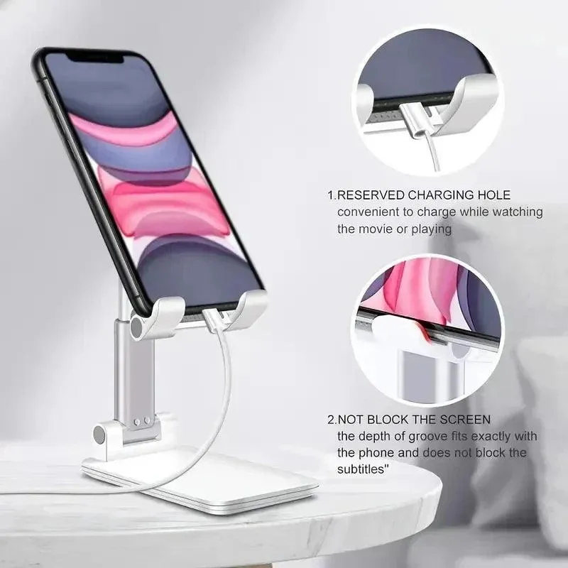 Hands-Free Adjustable Desktop Mobile Phone Holder