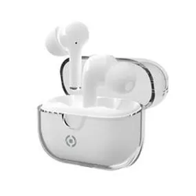 Headphones with Microphone Celly CLEARWH White