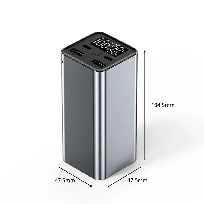 High-Capacity 20000mAh 100W Portable Charger with Type-C PD Fast Charging for All Your Devices