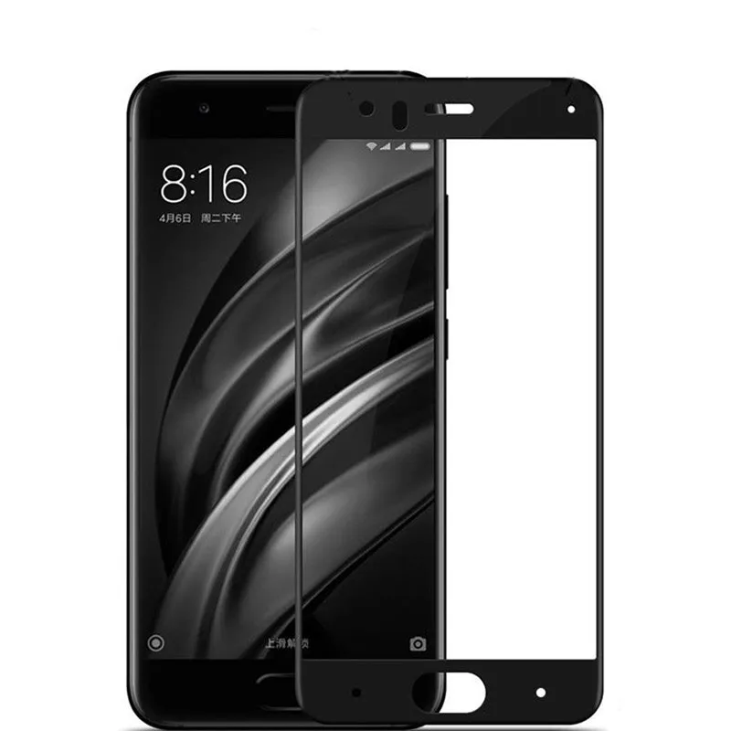 High Quality Bakeey 4D Anti-Explosion Full Cover Tempered Glass Screen Protector Front Film For Xiaomi Mi6 Mi 6