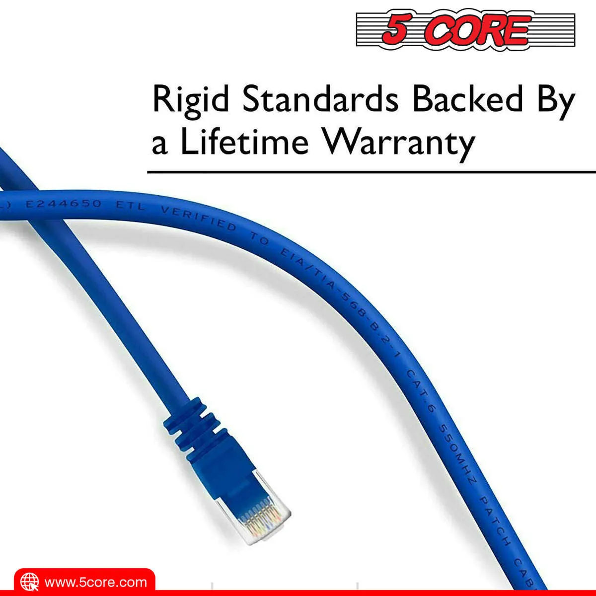 High Speed 26AWG with Gold Plated RJ45 Connector Cables