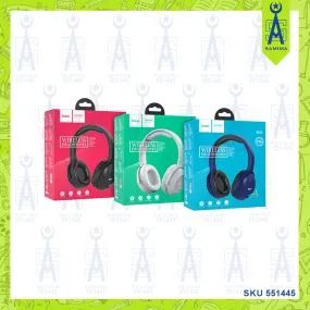 HOCO W33 ART SOUND BT HEADSET MIX COLOURS